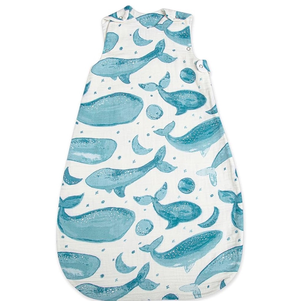 Crane Baby Sleep Sack Whales Tog 1.2 // 0-9 months